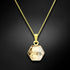Kulonas "Fantāzija (Golden Shadow)" su Swarovski™ kristalais